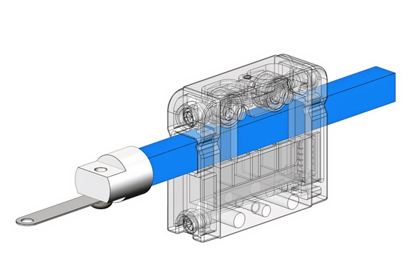 Legs Linear LL06 Piezo Motor 3D