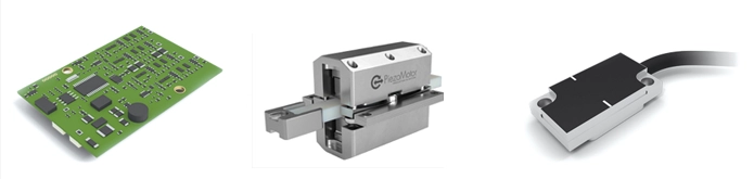 コントローラ、Piezo LEGS およびエンコーダ