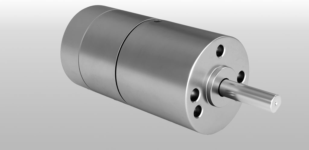 This is our smallest rotary Piezo LEGS®, with direct drive and 30mNm torque output.