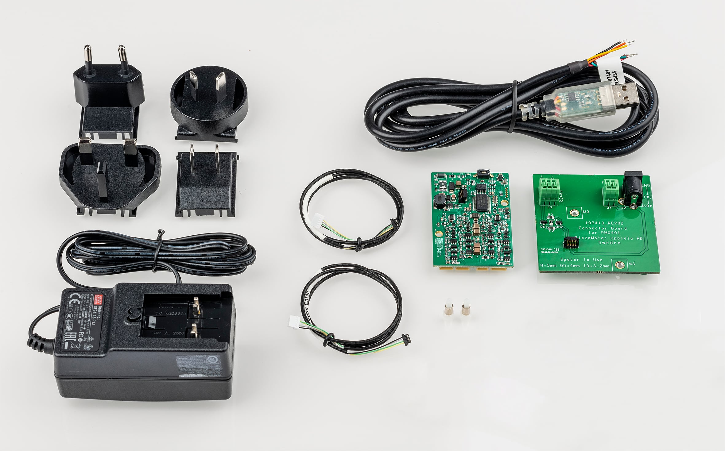 Starter kit for piezo motors